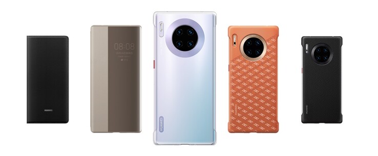 Die offiziellen Huawei-Cases für das Mate 30 und Mate 30 Pro.