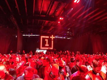 Auf dem Launchevent zum OnePlus 7T Pro in London.