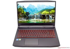 Leiser MSI Katana GF66 aktuell günstigster Gaming-Laptop mit RTX 3070 (Bild: Notebookcheck)
