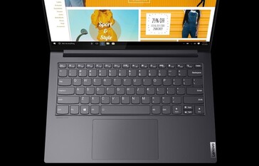 Äußerlich sieht das Yoga Slim 7i recht gewöhnlich aus (Bild: Lenovo)