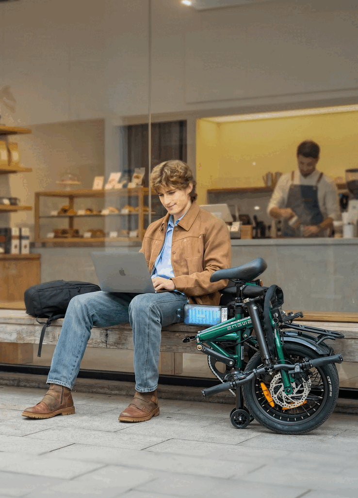 Das Engwe Zip E-Bike bietet eine Reichweite von bis zu 120 km mit einer einzigen Aufladung.