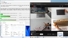Maximale Latenz beim Öffnen mehrerer Browser-Tabs und beim Abspielen von 4K-Videomaterial