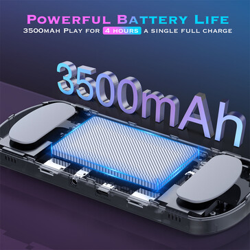 Der Akku soll eine Laufzeit von bis zu acht Stunden erlauben (Bildquelle: Hersteller)