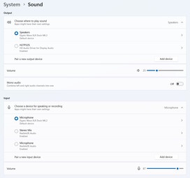 Trägt sich Plug & Play als Audiogerät ein