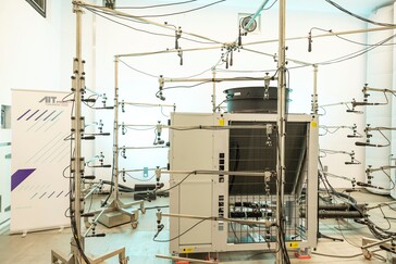 Auch der Geräuschpegel / die Lautstärke neuer Wärmepumpen kann hier überprüft werden. (Bildquelle: APA / Roland Rudolph)