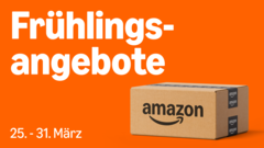 Die Amazon Frühlingsangebote sind mit bis zu 50 Prozent Rabatt gestartet. (Bildquelle: Amazon)