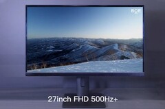 BOE: Neuer Gaming-Monitor mit über 500 Hz