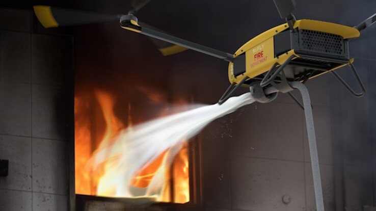 Die Q250 könnte durch Feuerwehren eingesetzt werden (Bildquelle: SiFly)