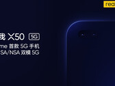 Realme X50 5G mit Dual 5G und Dual-Punch-Hole-Cam angekündigt.