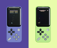 Sidephone bietet zum Start zwei Spiele an, die mit dem Mini Controller Keypad gesteuert werden können.