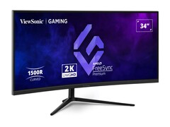 VX3418C-2K: Neuer Gaming-Monitor ist extrabreit und gekrümmt (Bildquelle: ViewSonic)