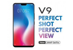 Vivo zeigt das neue Design des V9 und verrät bereits das wichtigste Feature: 24 MP Selfiecam.