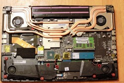 Das GL75 Leopard bietet mit seinen 7 Heatpipes eine aufwendige Kühlung