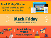 Black Friday bei Amazon ab 18.00 Uhr, Angebote fürs Cyber Monday-Wochenende.
