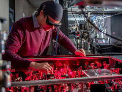 Großer Aufwand, aber es geht schließlich um den Großteil des kompletten Universums. (Bild: University of Nottingham)