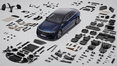 Der Mercedes EQS 450+ hat erfolgreich das Umweltaudit für geprüfte Nachhaltigkeit bestanden.