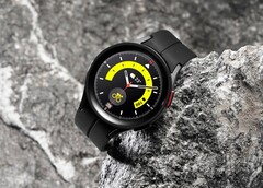 Das Zifferblatt von den Promo-Bildern der Galaxy Watch5 Pro gibts jetzt auch für die Galaxy Watch4. (Bild: Samsung)