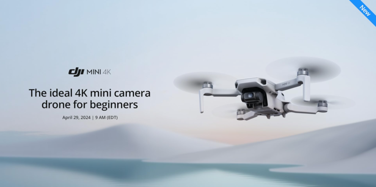 Auch bei Amazon wird mittlerweile der Launchtermin der DJI Mini 4 bestätigt.