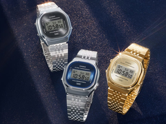 Die drei Casio-Uhren der neuen A140WE-Serie zeichnen sich durch ihre runden Gehäuse aus