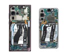 Die Samsung Galaxy S22-Serie ist vergleichsweise schwierig zu reparieren, mit einer iFixit-Reparatur-Wertung von 3 aus 10 Punkten. (Bild: iFixit)