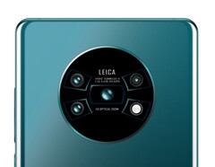 Die vermeintliche Rückseite des Huawei P30 Pro laut aktuellem Leak aus dem chinesischen Weibo.