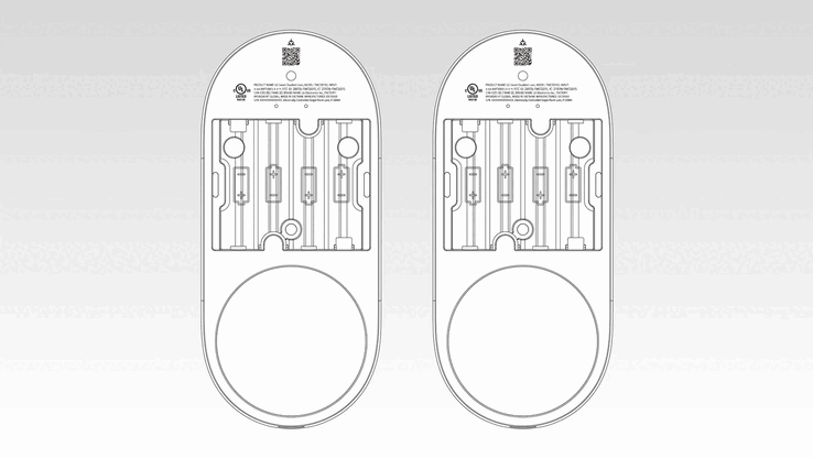 Das LG Smart Deadbolt Lock wird mit vier AA-Batterien betrieben