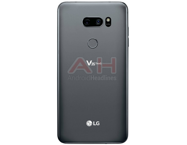 Das LG V35 ThinQ, hier in Grau - soll exklusiv bei AT&T starten.
