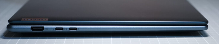 HDMI 2.1; 2x USB-Typ-C 3.2 Gen 2 mit TB 4, DP, und PD