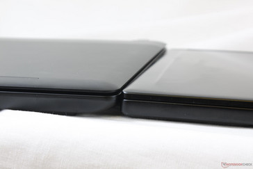 rechts: MSI WS63, links: SC15