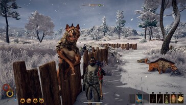 Im Bild: Ein Gameplay-Screenshot aus Outward.