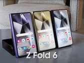 Displayschutzfolien bestätigen das breitere Coverdisplayformat des Samsung Galaxy Z Fold6 im Vergleich zum Galaxy Z Fold5. (Bild: TT Technology)