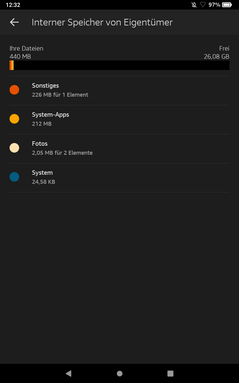 Software Amazon Fire HD 8