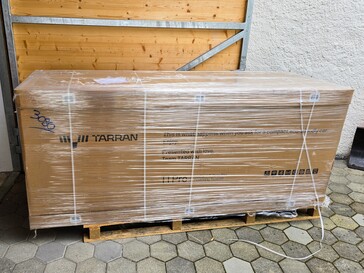 Das T1 Pro wird per Spedition geliefert