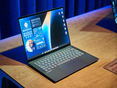 Googlebook-Laptops im Hands-On