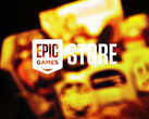 Epic Games has returned to giving away two games this week, logo pictured. (Image source: Epic Games Store - edited)