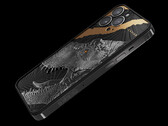 Caviar präsentiert die Tera-Kollektion, darunter das iPhone 13 Pro Max Tyrannophone mit einem Fragment eines echten Dinoraurier-Zahnes. (Bild: Caviar)