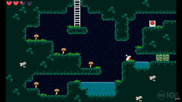 SmileBASIC 4: Ein 2D-Jump'n'Run-Spiel, das mit der App von SmileBASIC 4 entwickelt wurde. (Source: IGS)