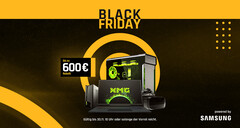 Zum Black Friday können Kunden bis zu 600 Euro auf Laptops von XMG und Schenker sparen. (Bild: XMG)