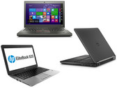 Im Vergleich: HP EliteBook 820 G2 vs. Lenovo ThinkPad X250 vs. Dell Latitude 12 E7250
