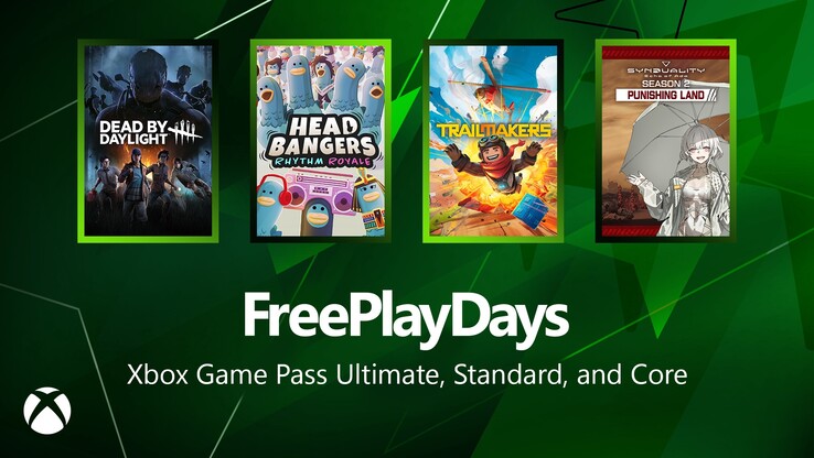 Liste der Spiele, die für FreePlayDays verfügbar sind (Bildquelle: Xbox Wire)