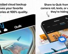 GoPro bietet mit dem Quik-Abo für 10 Euro im Jahr unlimitiertes Cloud-Backup für Photos und Videos, auch für nicht mit einer GoPro-Kamera aufgenommene Medien.