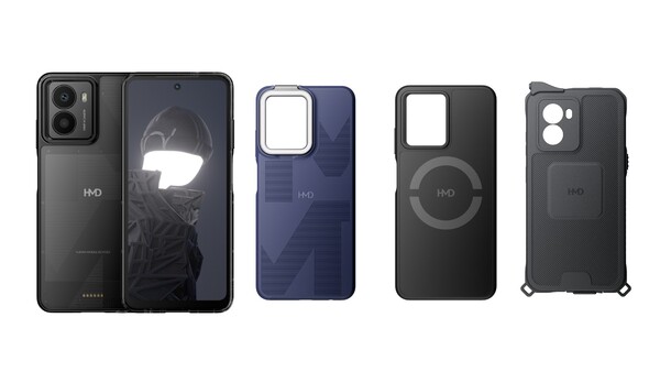 Das HMD Fusion und einige seiner Fusion-Outfits.