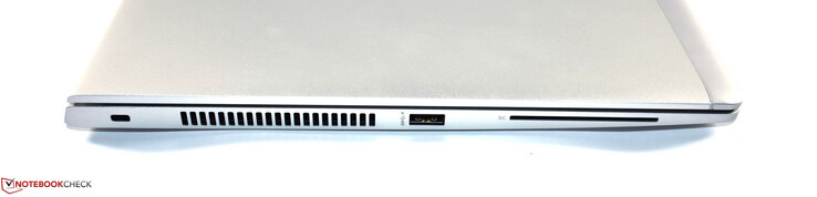 USB-C mit Thunderbolt 3 und HDMI 1.4 sind beim EliteBook 850 mit von der Partie (Bildquelle: Benjamin Herzig)