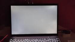 Leichtes Backlight Bleeding (hier verstärkt dargestellt)