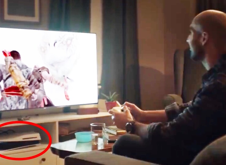 Nein, die PlayStation 5 legt man nicht mit dem Disk-Laufwerk nach oben – auch wenn die Konsole so besser aussieht. (Bild: Sony)