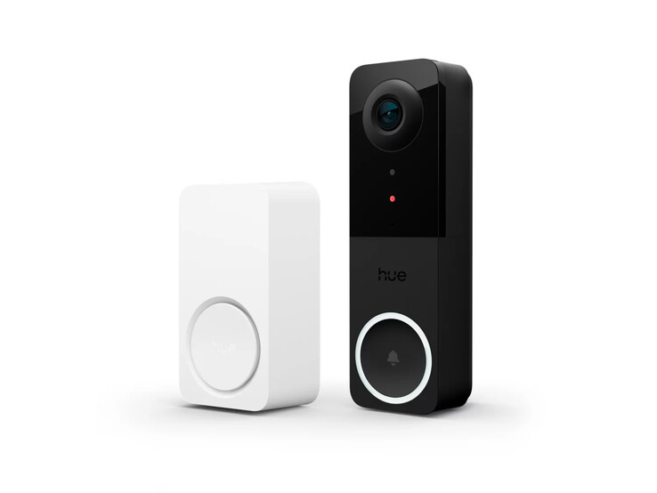 Philips Hue Secure Smart Chime (links) und Secure Wired Video Doorbell (rechts). (Bildquelle: Philips Hue)