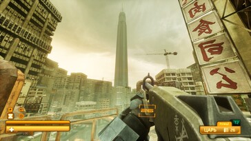 Im Bild: Ein Gameplay-Screenshot aus SPRAWL zero.
