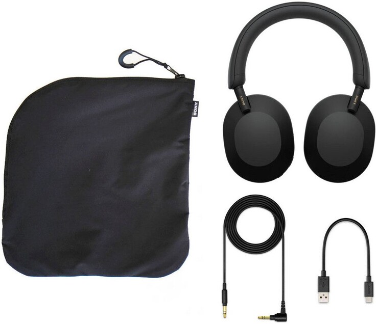 Lieferumfang der Sony WH-1000XM5 Over-Ear-Kopfhörer