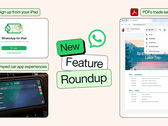Die neuesten WhatsApp-Updates umfassen die iPad-Anmeldung, erweiterte PDF-Funktionen und das Teilen von Musik.