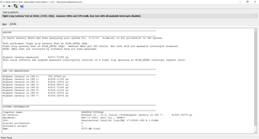 LatencyMon IDLT High_Level (WLAN aus)